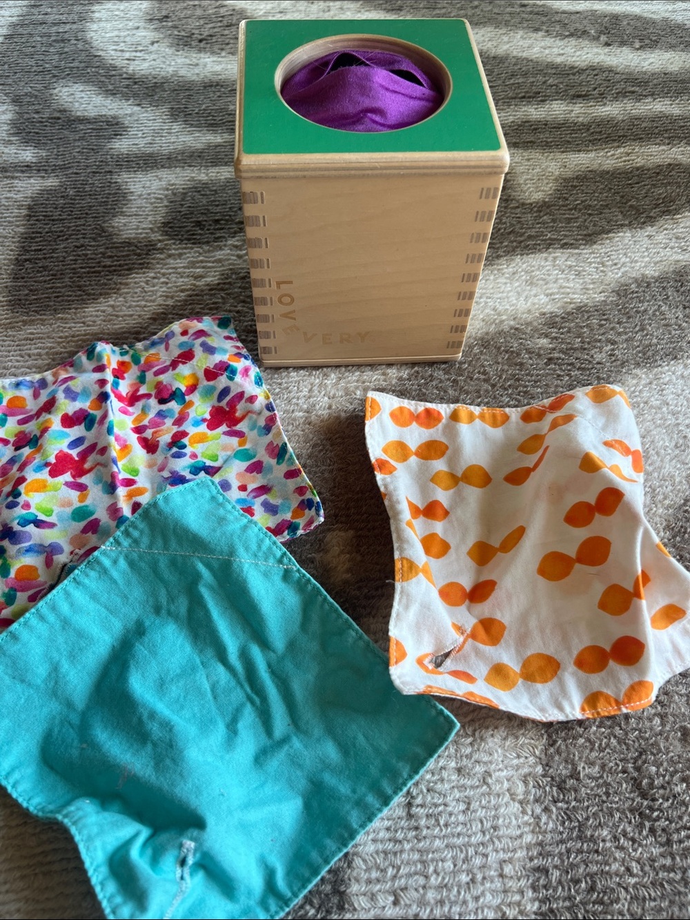 Tissue box toy